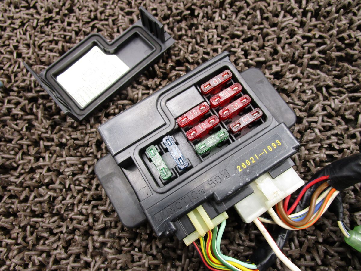 ゼファー400 メインハーネス A3606 ジャンクションボックス ZR400C カワサキ ZX400AE ZEPHYR キャブ車 BRIGHTFACE_UK