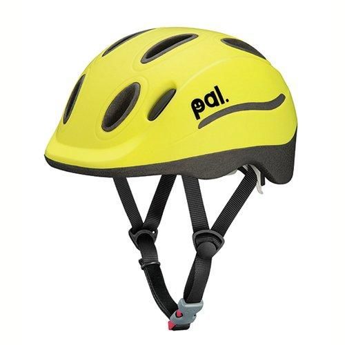 【新品・3営業日で発送】サギサカ ヘルメット PAL OGK 49-54cm ライムYE