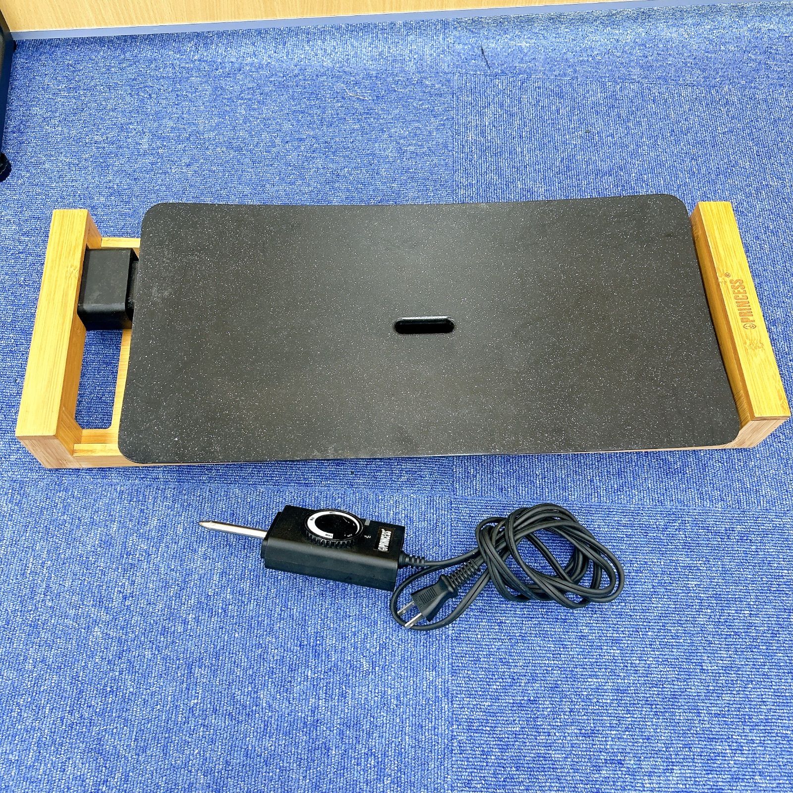 通電 済 動作未 PRINCESS Table Grill Stone ブラック その他 2