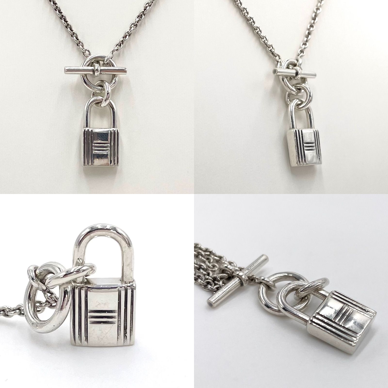 HERMES エルメス ペンダント アミュレット ケリー カデナ ネックレス