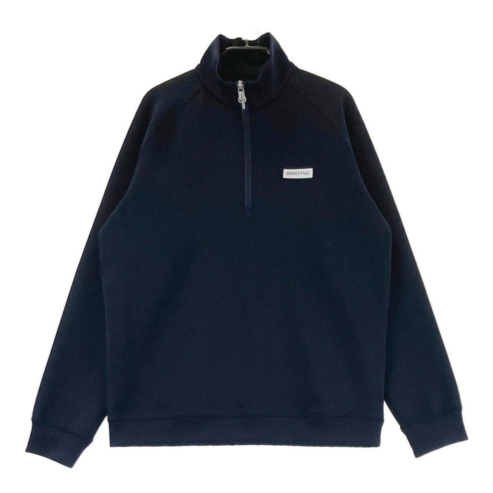 サイズ：M BRIEFING GOLF ブリーフィング ハーフジップ トレーナー  