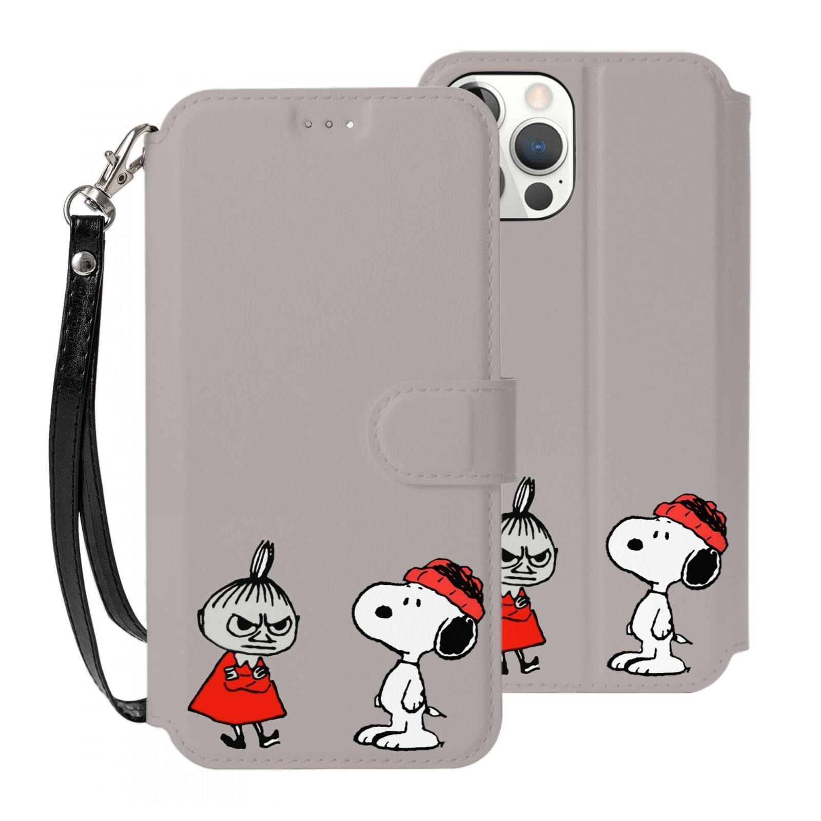 【在庫セール】適用 スヌーピー with iphone11ProMaxケース iphone11プロマックスケース iphone11 ProMaxケース iphone11Pro Compatible Maxケース 財布型 11ProMaxケース ワイヤレス充電対