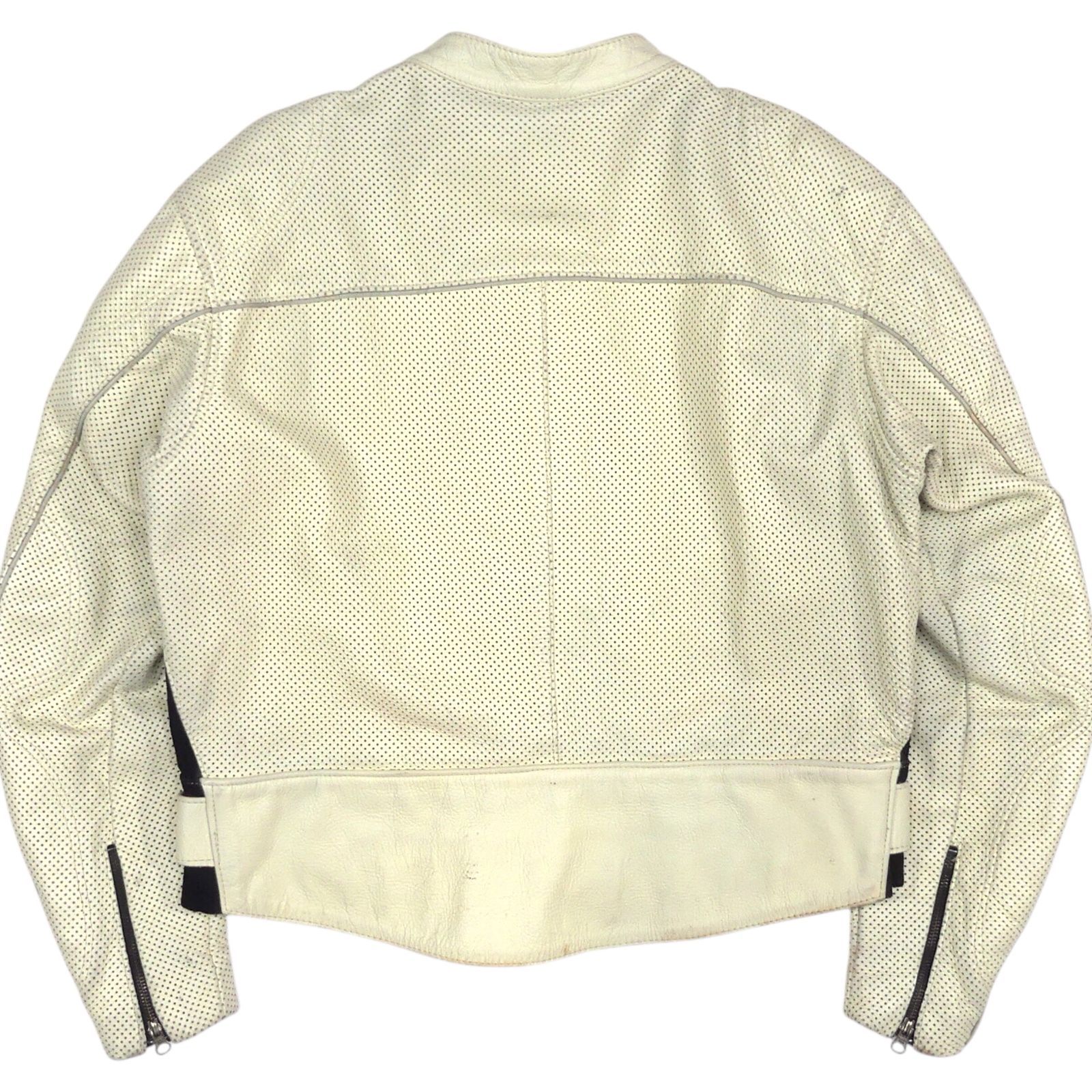 VANSON バンソン ライダースジャケット XXXL 本革 46 シングル USA