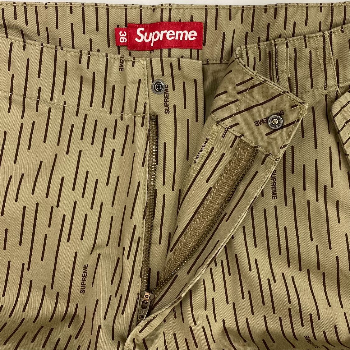 未使用/W36】24AW/シュプリーム/SUPREME/カーゴパンツ タン