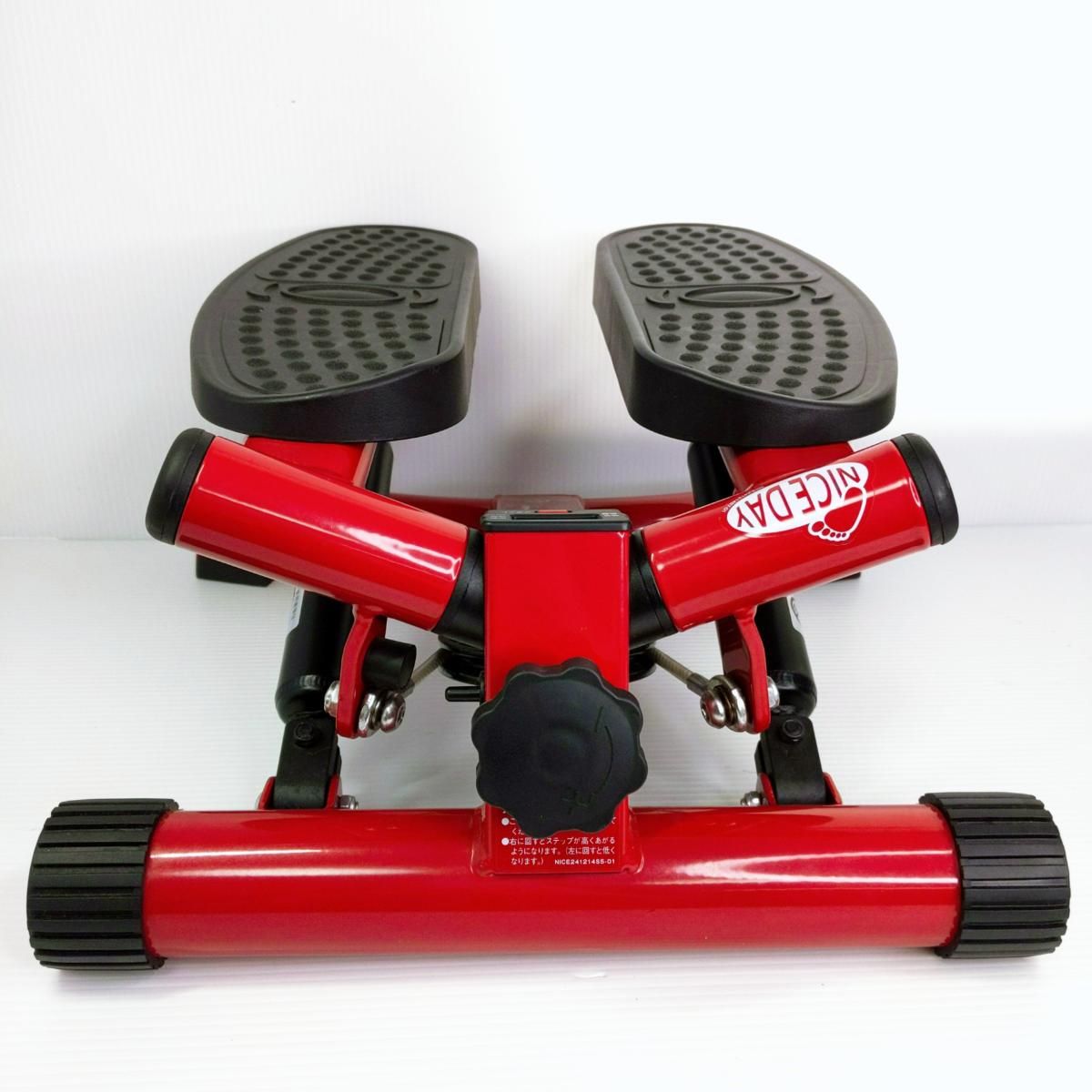 品 ナイスディ 健康ステッパー レッド〇YR-54054〇