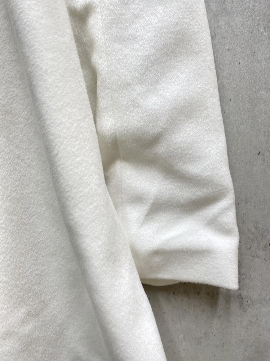 定番人気! CECIL McBEE セシルマクビー ファー襟 コート sizeM ホワイト ◆ ◎レディース