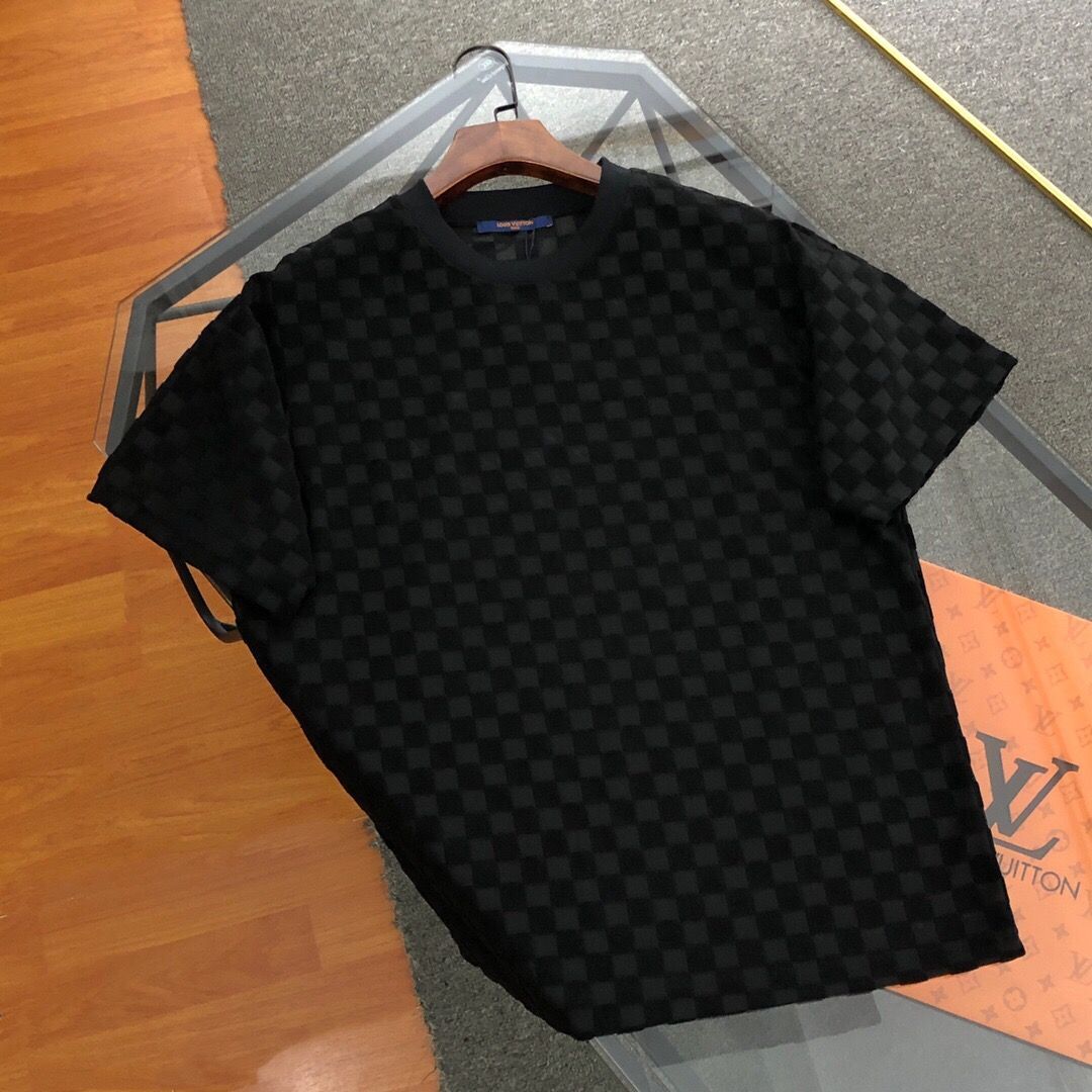 Louis Vuitton ルイ・ヴィトン  半袖Tシャツ 黒@2