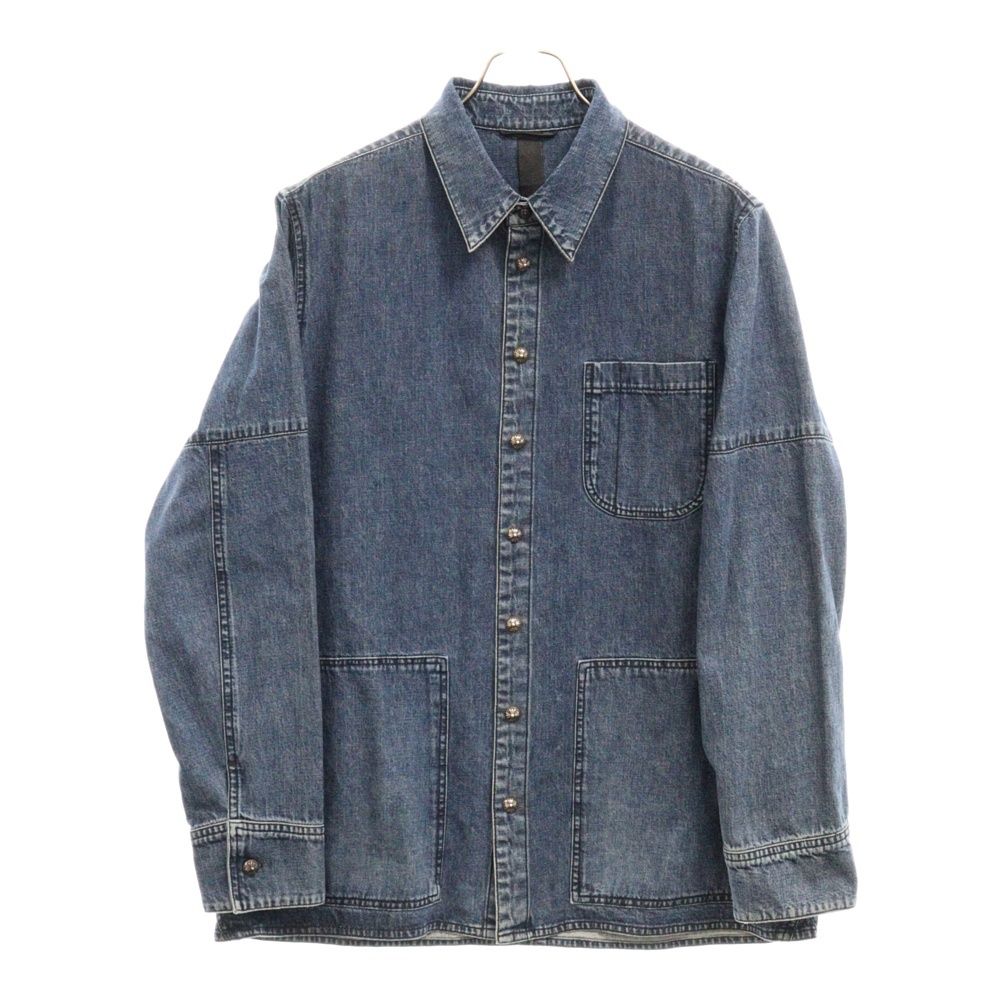 CHROME HEARTS (クロムハーツ) Last Bite Denim Shirts ラストバイト デニム カバーオール ジャケット インディゴ