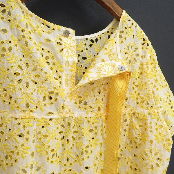 レリアン　１３号　アイボリー　総レース　刺繍　半袖　ブラウス　チュニック　 レース刺繍ブラウス|レリアン プラスハウス | レリアン公式オンライン