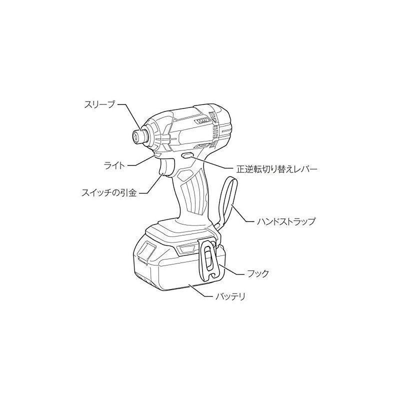 マキタ Makita 充電式インパクトドライバ 18V 3.0Ah ライム TD149DRFXL