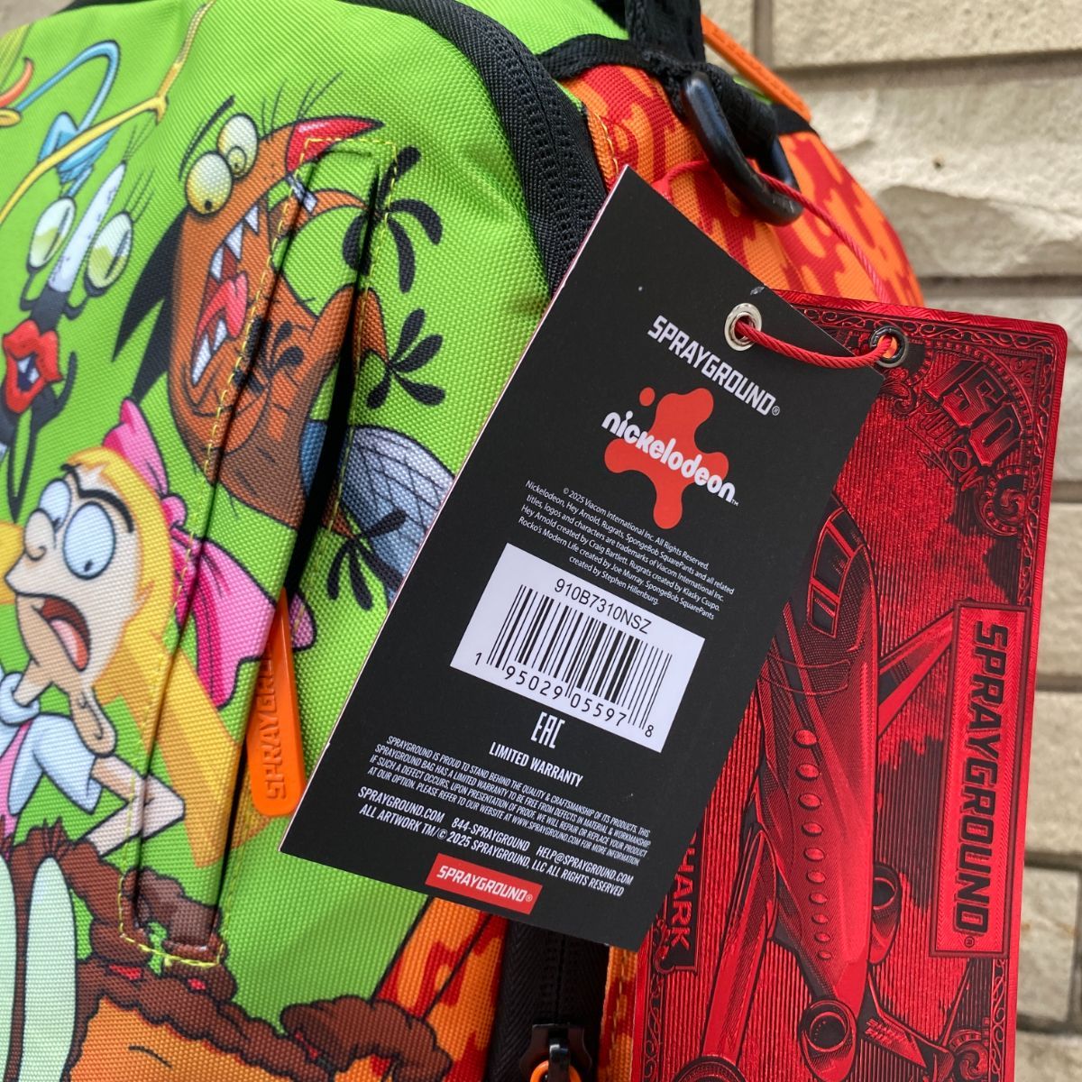 米国仕様 SPRAYGROUND ニコロデオン オールスターズ Nickelodeon
