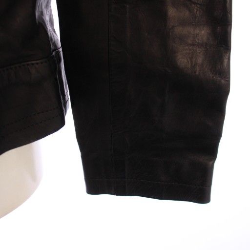 suzuki takayuki レザージャケット　黒革 leather blouson | esseism