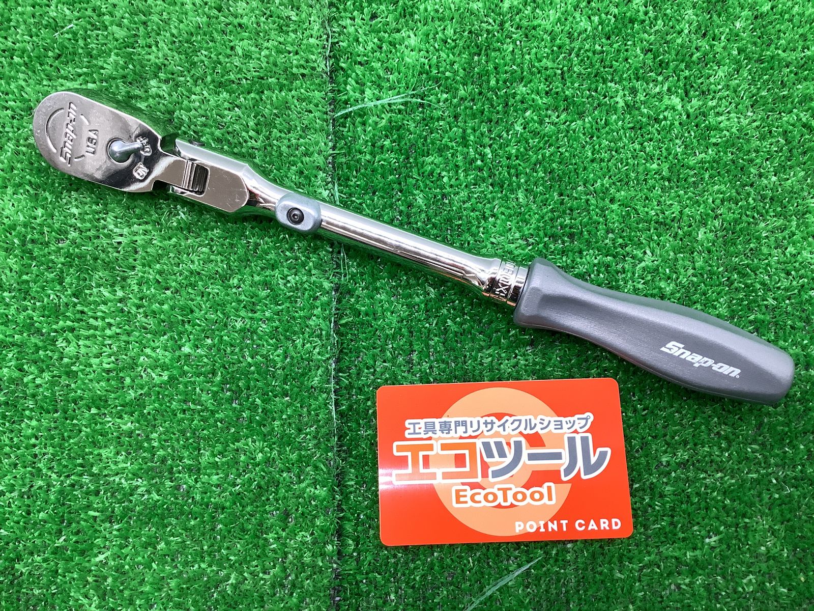 領収書発行可】☆Snap-on/スナップオン 3/8ロック式ラチェットハンドル