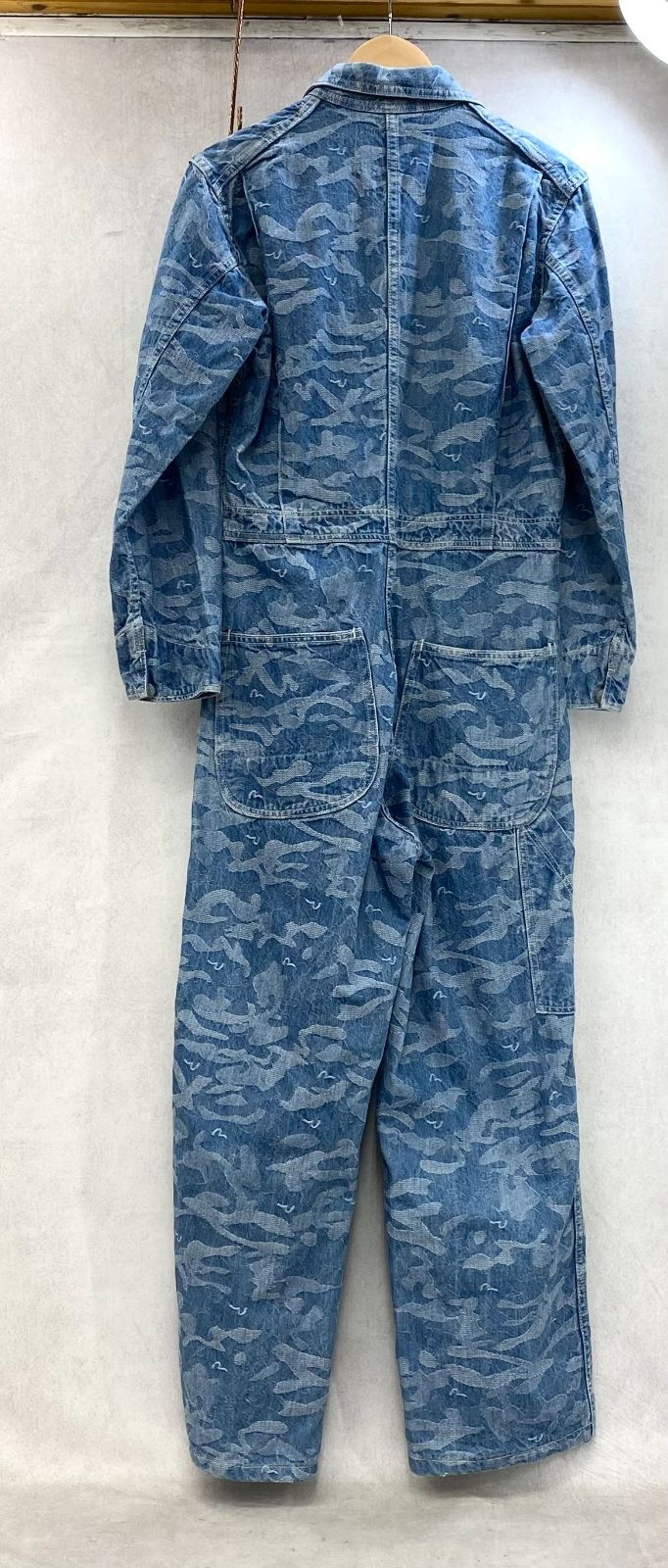EVISU つなぎ オールインワン オーバーオール LOT1200 カモメ柄