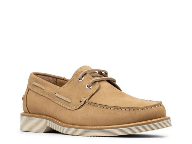 送料無料 ドナルドプリネール メンズ デッキシューズ シューズ Foster Boat Shoe Cognac