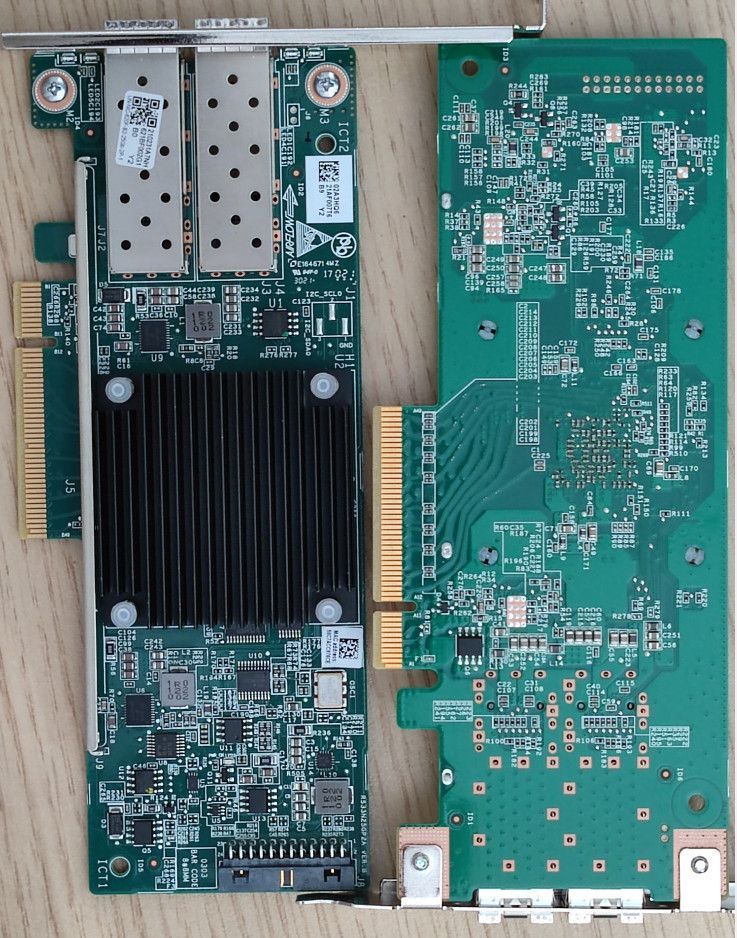 LANカード Mellanox CX4 MCX4121A-ACAT H3C 620F 0231A7NH 25G 長いロープロファイルブラケットのみ -  メルカリ