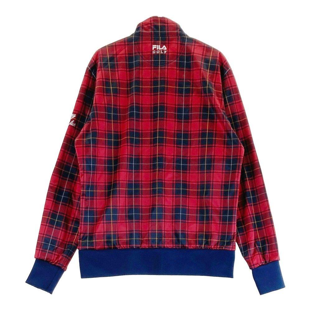 FILA ゴルフ 赤チェック 裏起毛 Lサイズ 782208 スポーツ サイズ