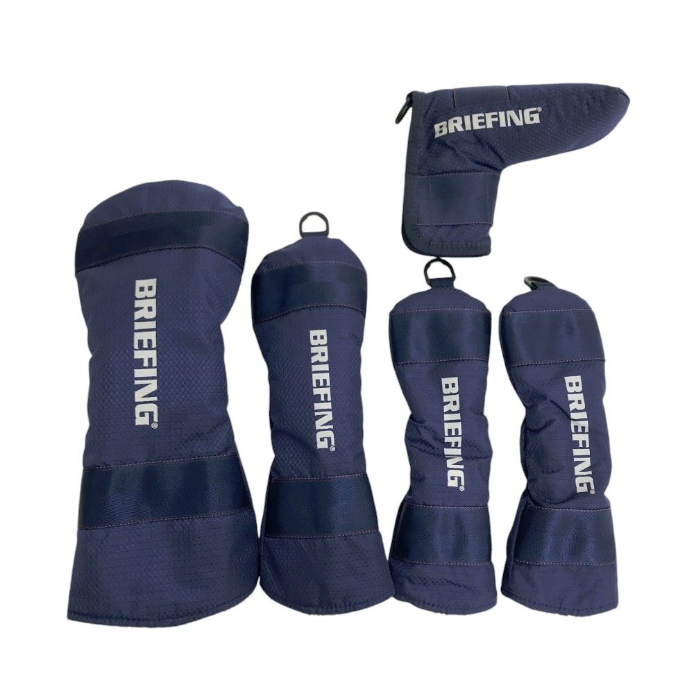 BRIEFING ゴルフバッグ &ヘッドカバー5点セット BRIEFING ゴルフバッグ &ヘッドカバー5点セット