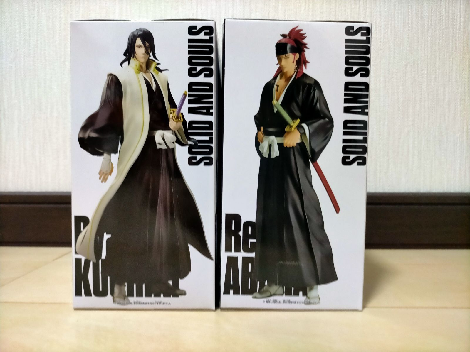 BLEACH ブリーチ 朽木白哉 阿散井恋次 フィギュア SOLID AND SOULS 