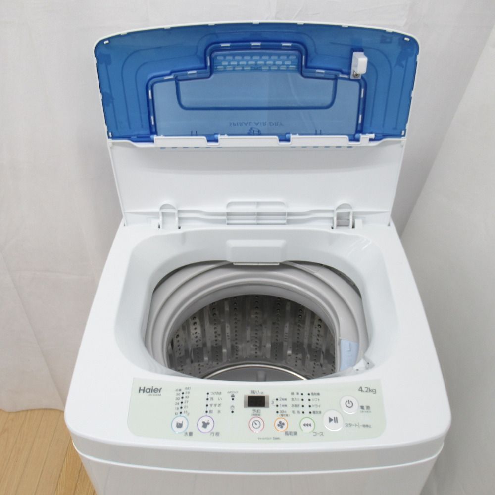 Haier 全自動電気洗濯機 JW-K42M 4.2kg にあう