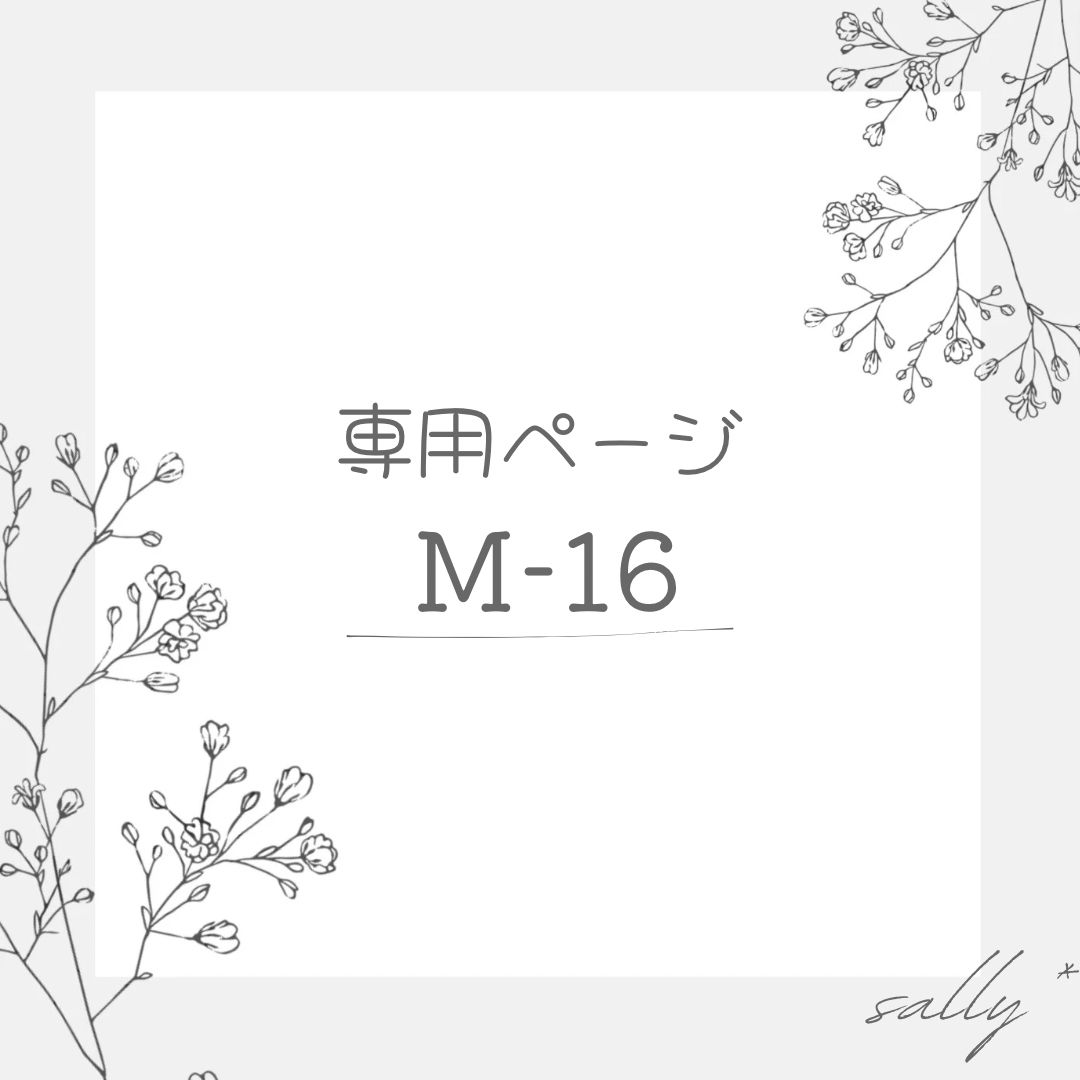 専用ページ＊ “ M-16 “ ドライフラワー