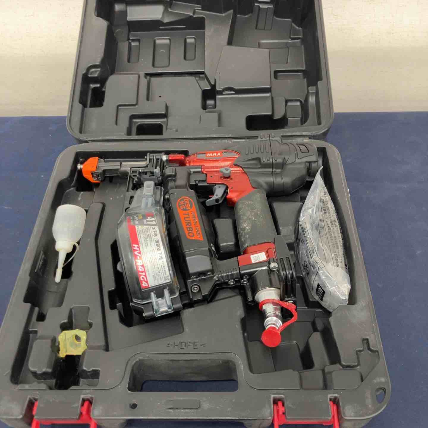 マックス MAX 高圧エアネジ打ち機 HV-R41G4-R 八尾店