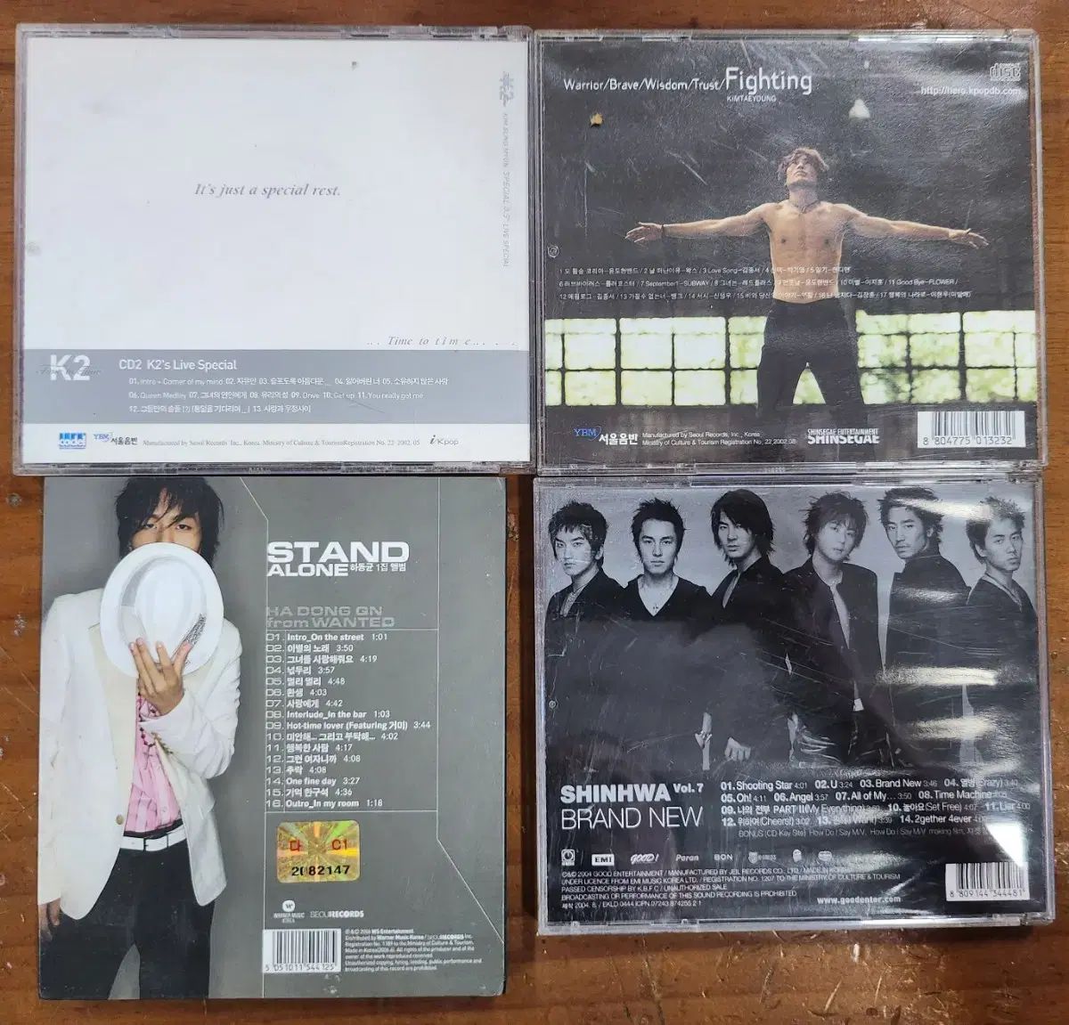 キム ソンミョン K2 |キム テヨン|ハ ドンギュン|シンファ CD アルバム