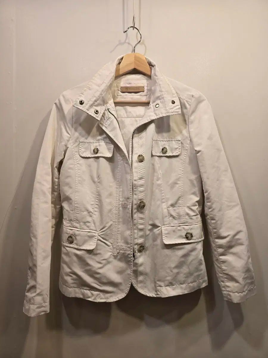 Massimo Dutti マッシモドゥッティ レディース ジャケット S アイボリー
