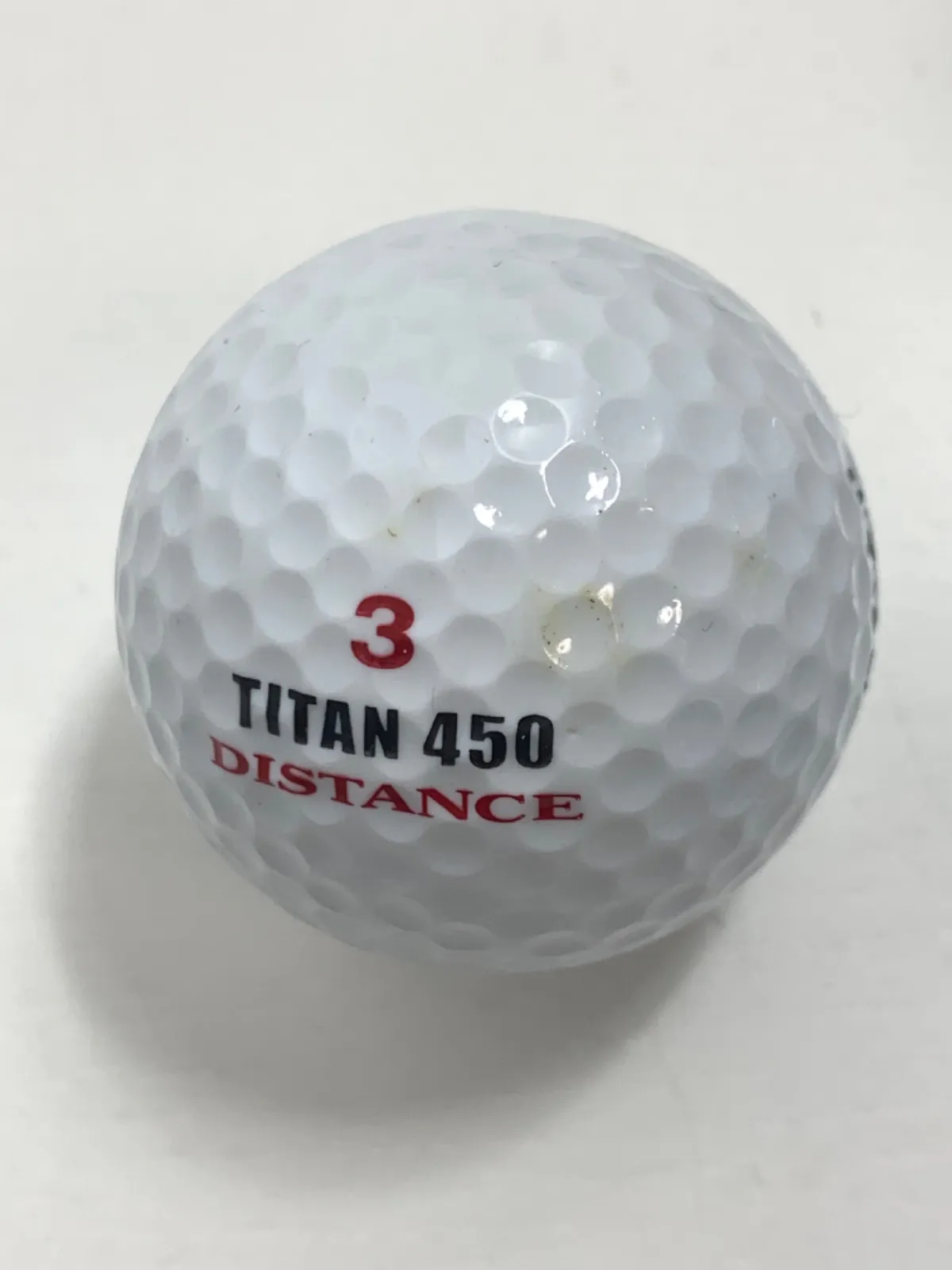 ゴルフボール75 球 チタン450 USA TITAN 450 DISTANCE 15GOLF BALL × 5