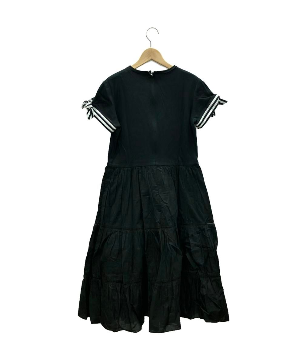 ボーダーズアットバルコニー 半袖 ロングワンピース borders at balcony 半袖ロングワンピース サイズ36