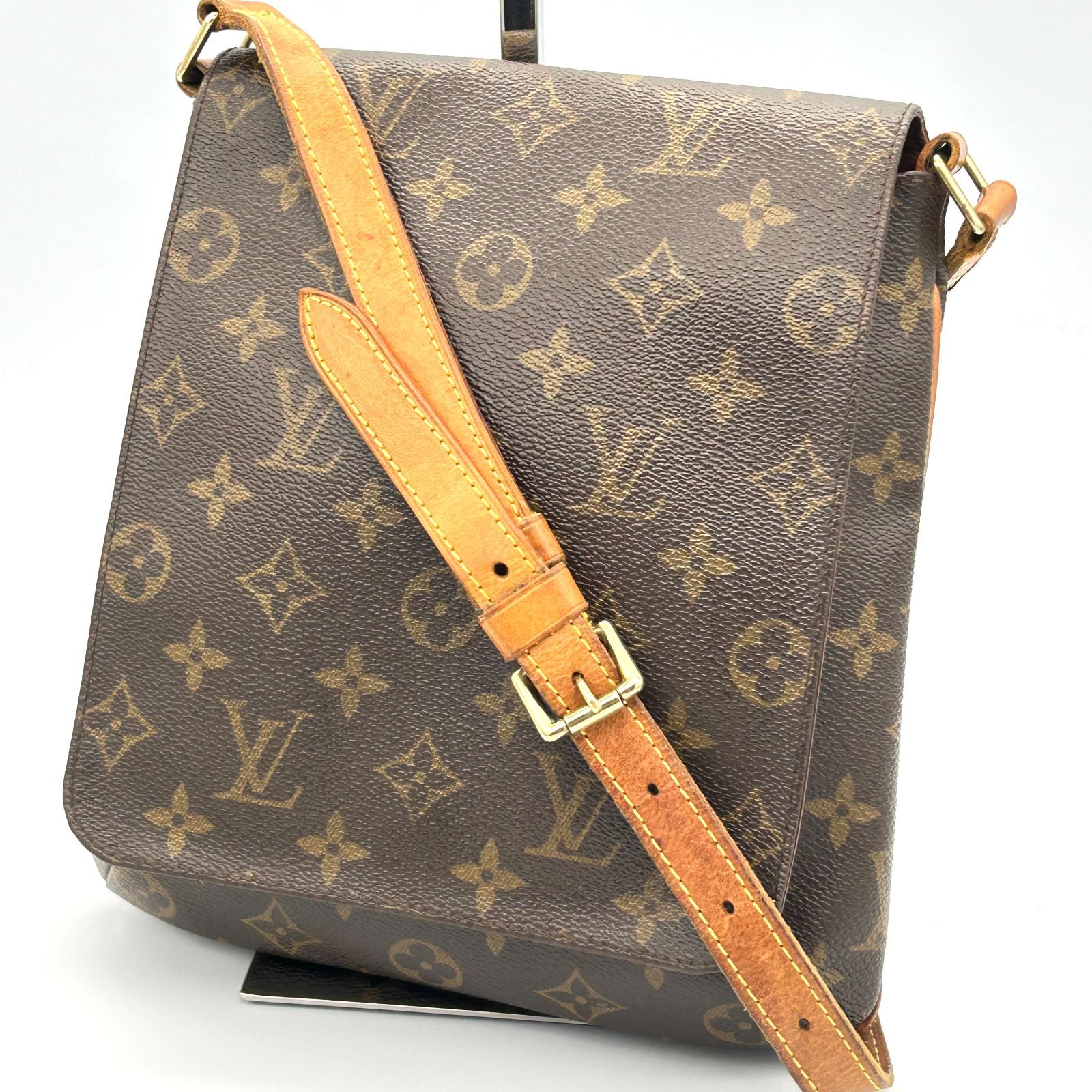 【美品】ルイヴィトン　モノグラム　ミュゼットサルサ ショート　ショルダーバッグ LOUIS VUITTON ルイヴィトン ミュゼットサルサ ショート
