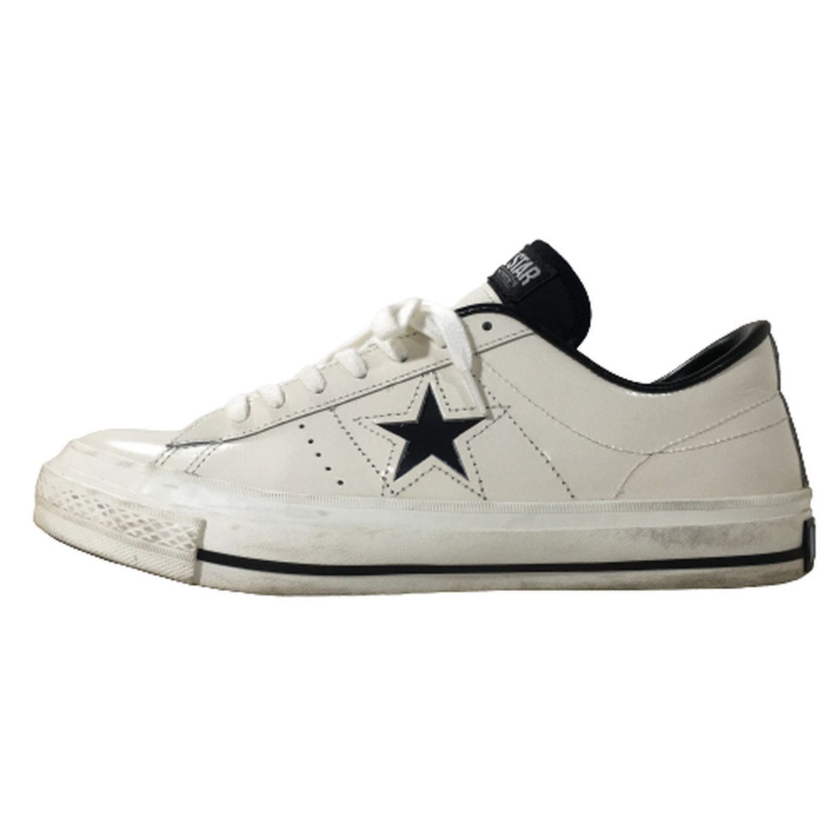 CONVERSE ONE STAR J コンバース ワンスター レザー ホワイト ブラック