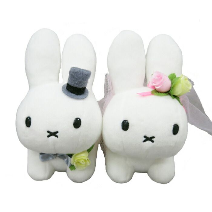 Miffy ウエディング ぬいぐるみ ミッフィー ウェディングドール