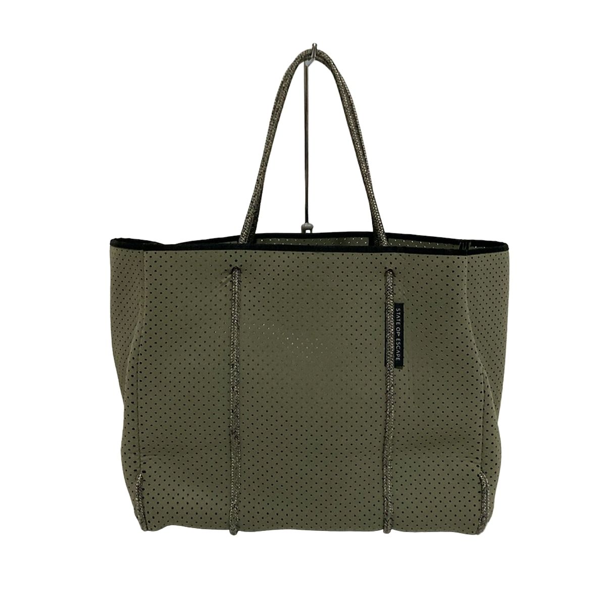 人気✨STATE OF ESCAPE トートバッグ　カーキ　マザーバッグ エスケープ トート カーキ｜Totes｜STATE OF ESCAPE(ステート