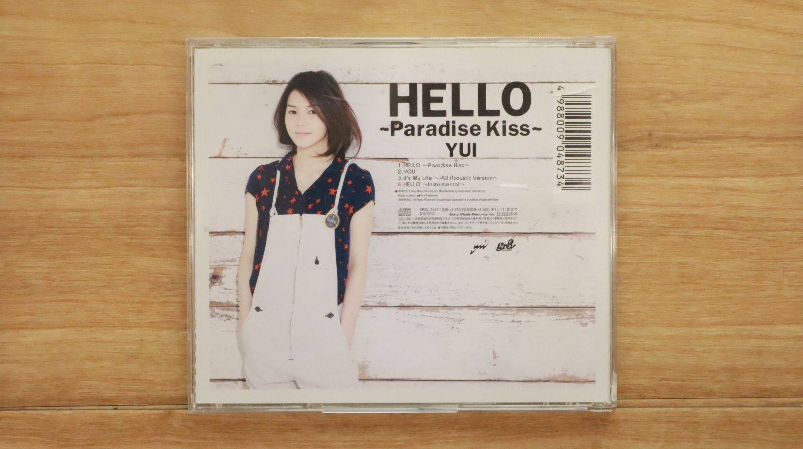 国内盤CD☆ユイ/YUI□ HELLO~Paradise Kiss~ - YUI 【SRCL7647