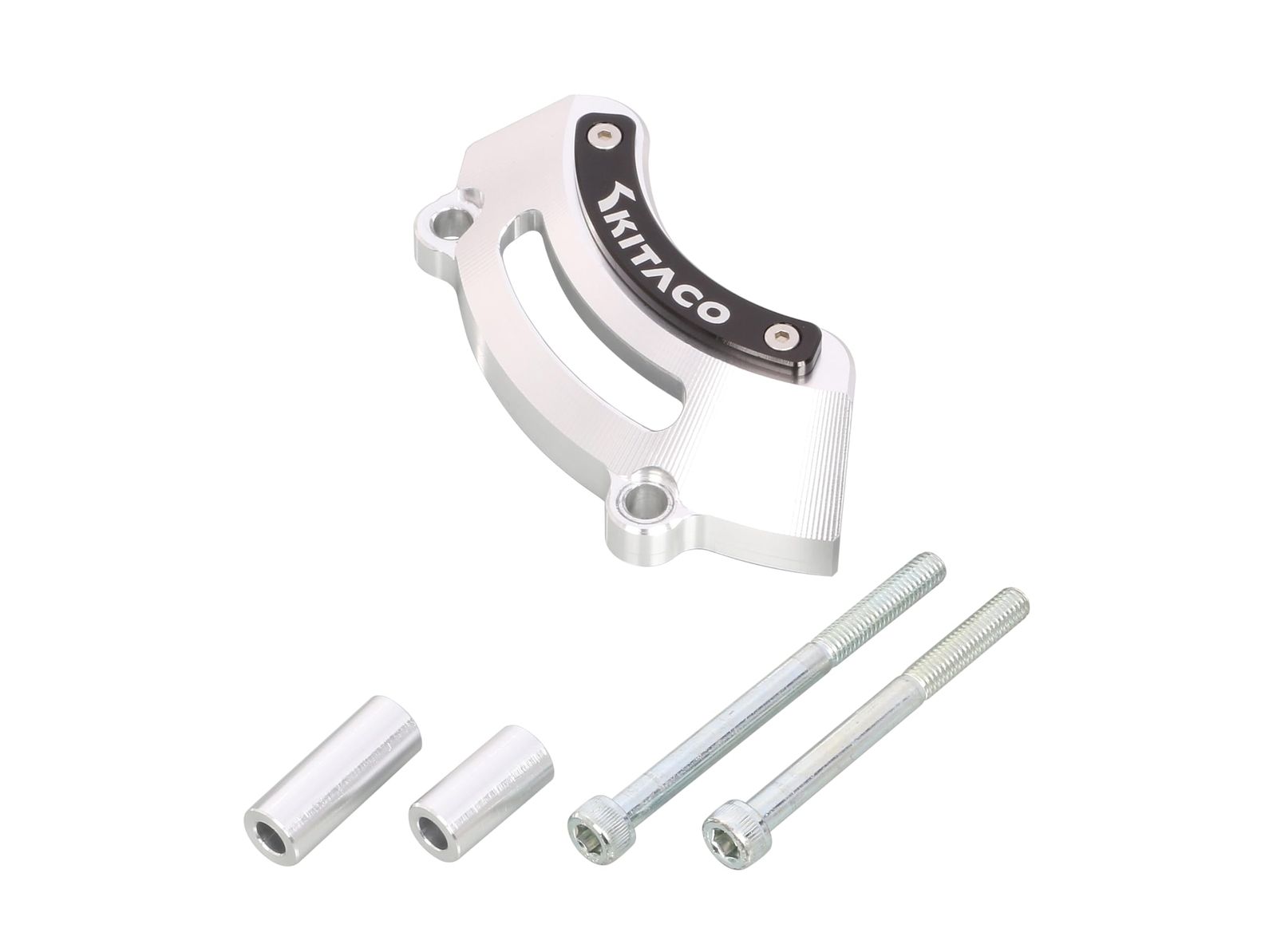 キタコ KITACO 左クランクケースガード シルバー モンキー125 JB03|JB05 ダックス125 JB04|JB06 グロム JC92 スーパーカブC125 JA58|JA71 等 307-1301560