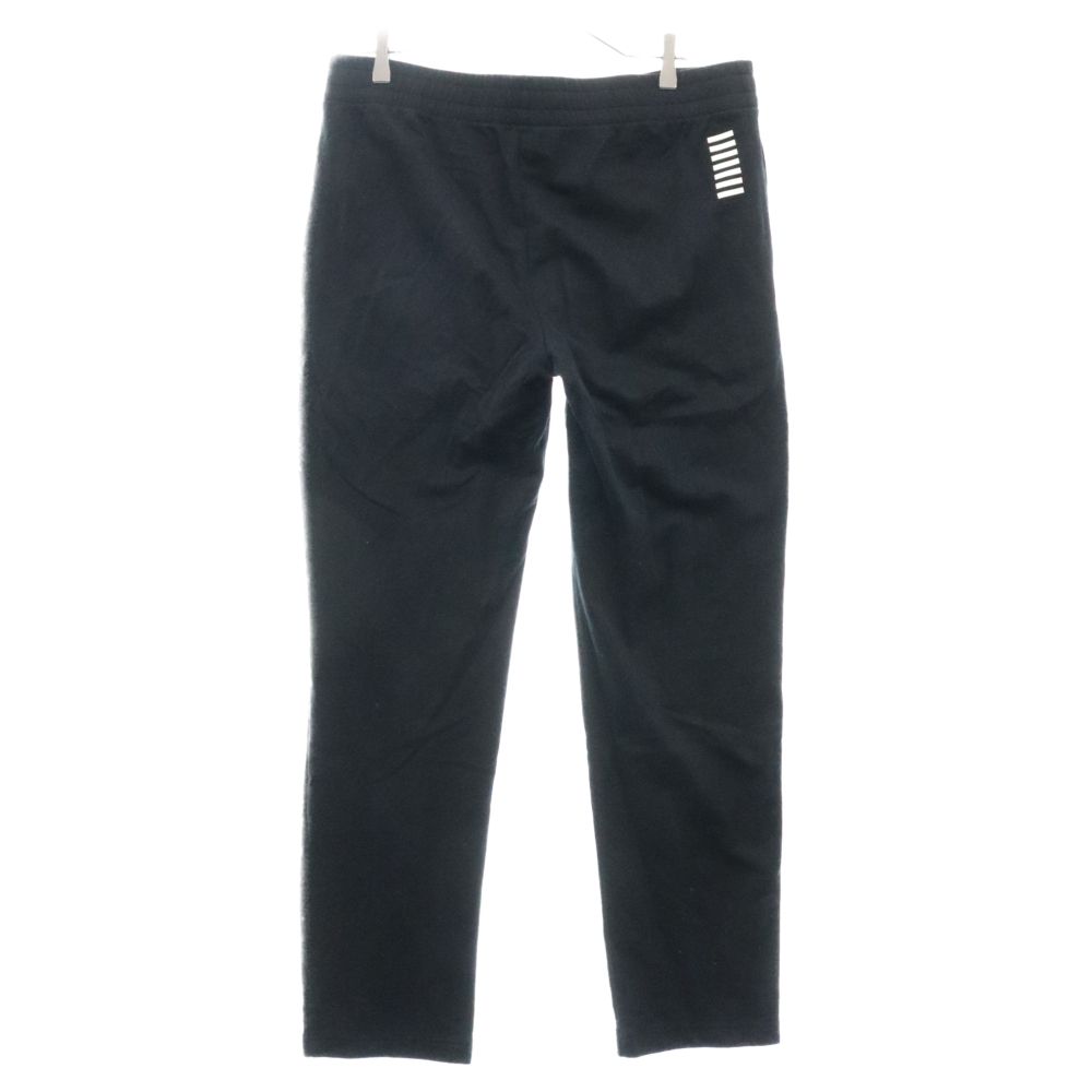 EMPORIO ARMANI EA7 (エンポリオアルマーニイーエーセブン) ロゴプリント トラックスーツ スウェット ロングパンツ ブラック 8NPV50 PJ05Z