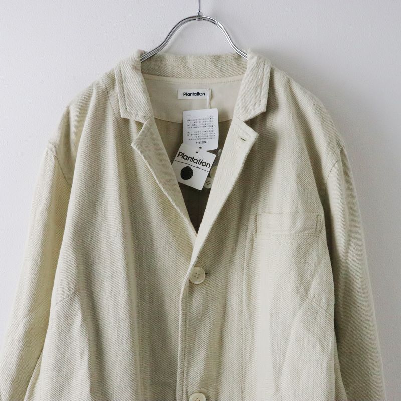 未使用 2021AW プランテーション Plantation BIZENツイル ロングコート  