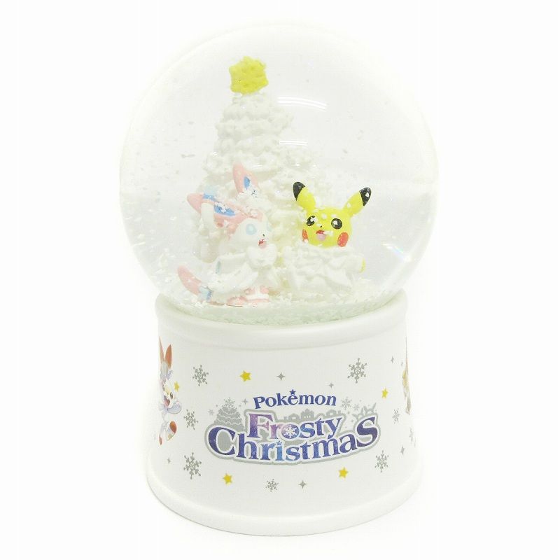 ポケモン スノーグローブ フロスティクリスマス ピカチュウ ニンフィア
