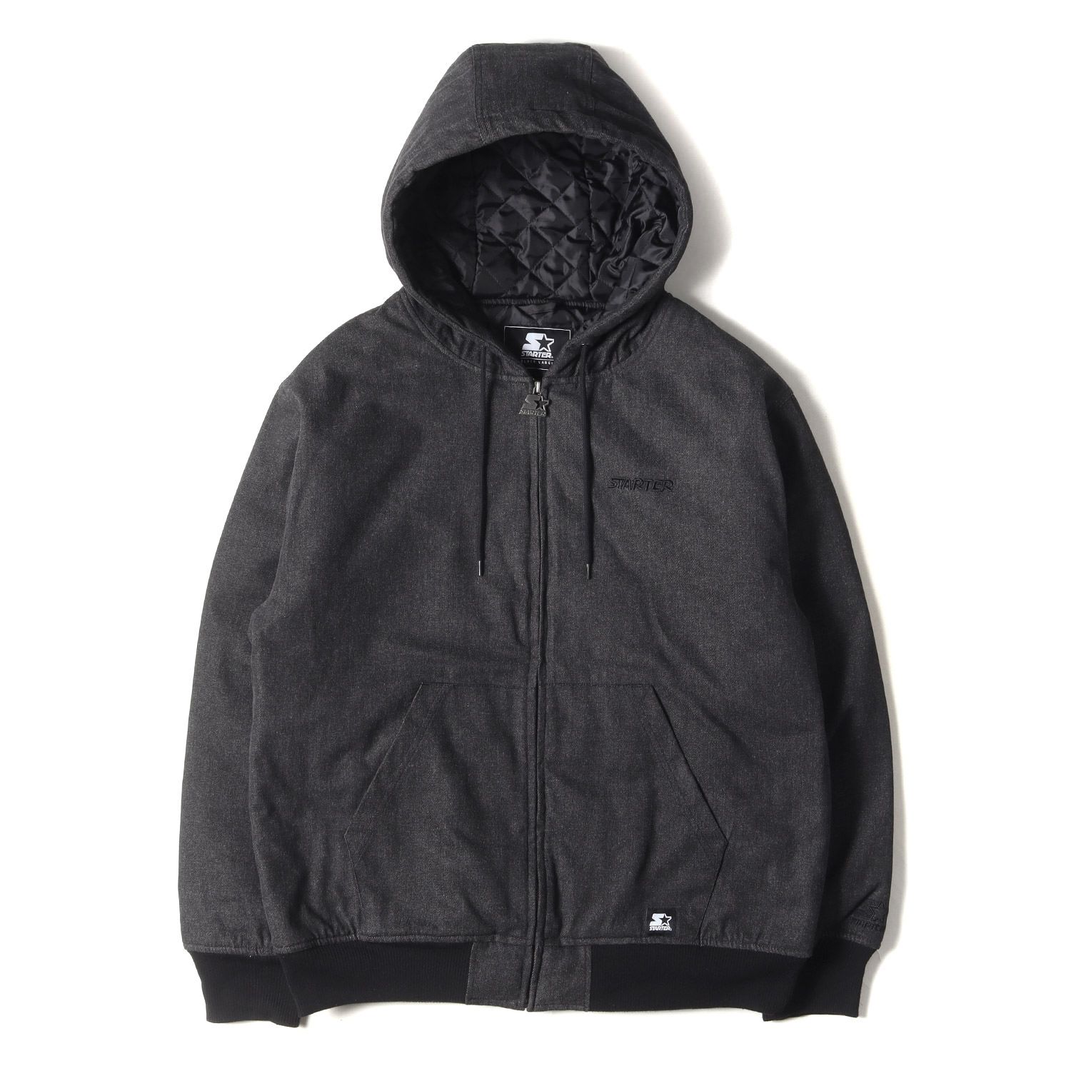STARTER スターター ジャケット サイズ:L BLACK LABEL デニム 裏地 