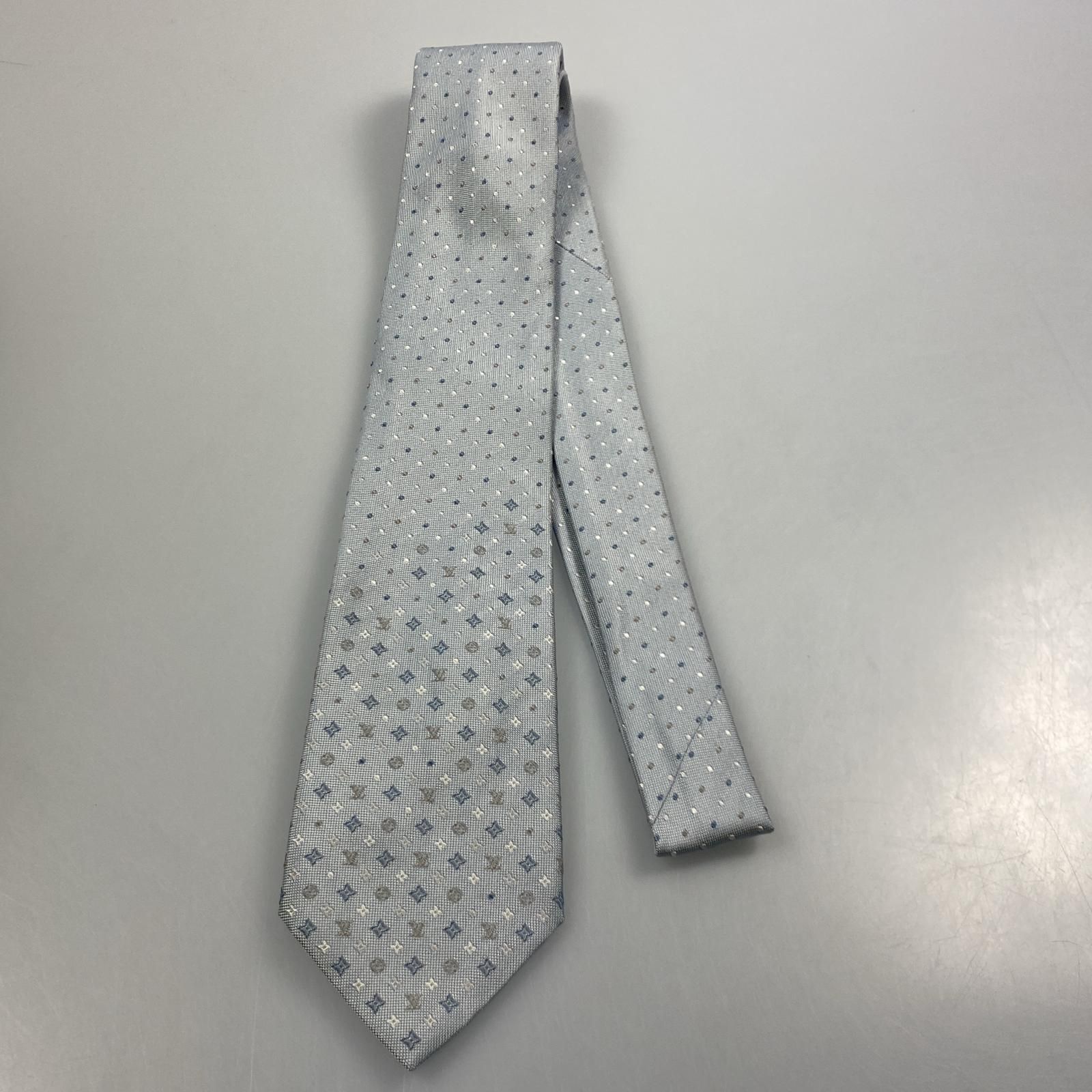 【姫路東店】 中古 LOUIS VUITTON | ルイ・ヴィトン ネクタイ モノグラムグラディエントドッツ 8CM M76845 国内正規品 【135】 姫路東店】 中古 LOUIS VUITTON | ルイ・ヴィトン ネクタイ モノグラム