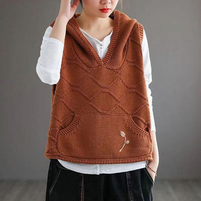 美品 アニエスベー モヘアセーター ノースリーブニット フード パーカー ベスト Amazon.co.jp: パーカー ベスト トップス レディース 前開き