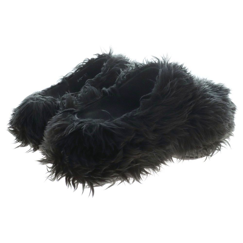 BALENCIAGA (バレンシアガ) Crocs Faux Fur Mules フェイク