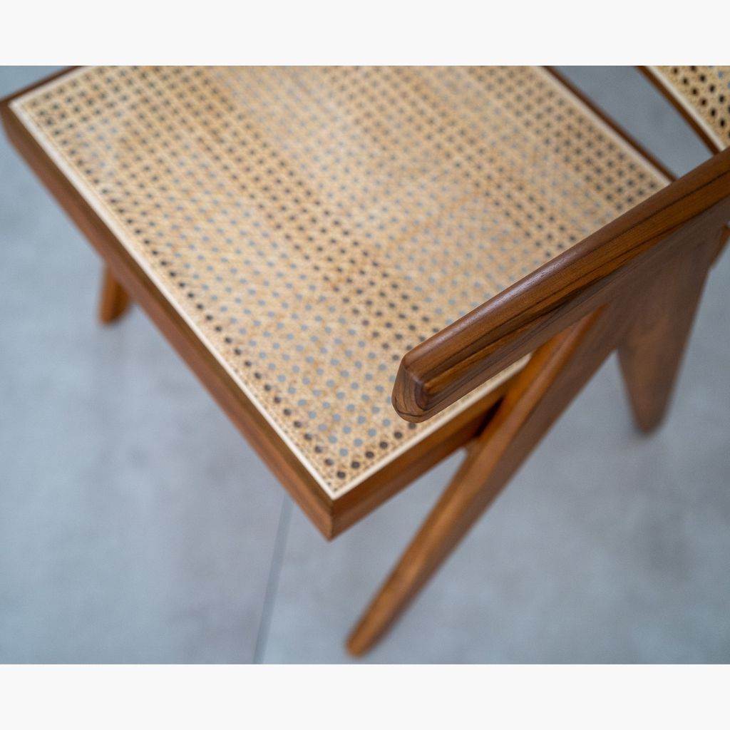 Outlet】V-leg Office Chair PH28 Teak /【アウトレット】 Vレッグ