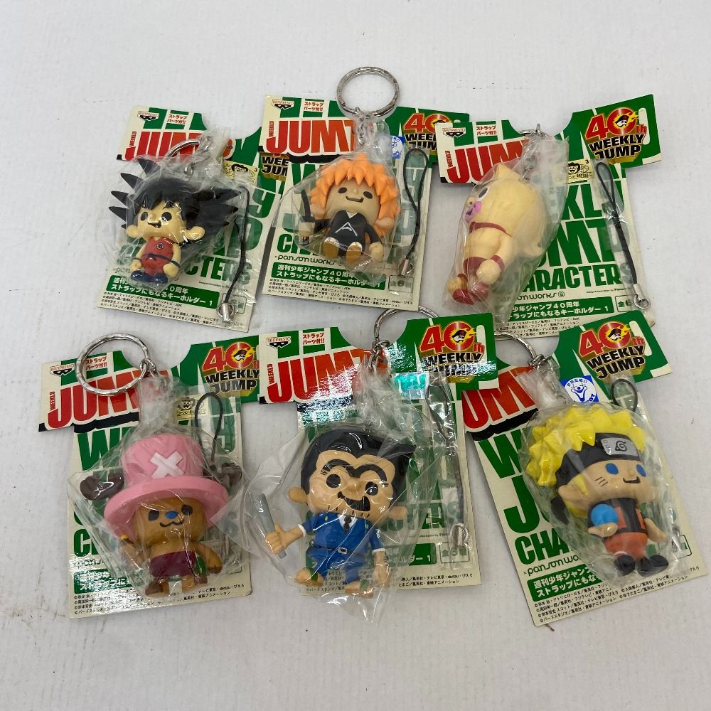 パンソンワークス　少年ジャンプキャラクターソフビ　10個セット 03w19132 パンソンワークス 週刊少年ジャンプ 40周年 ソフビ