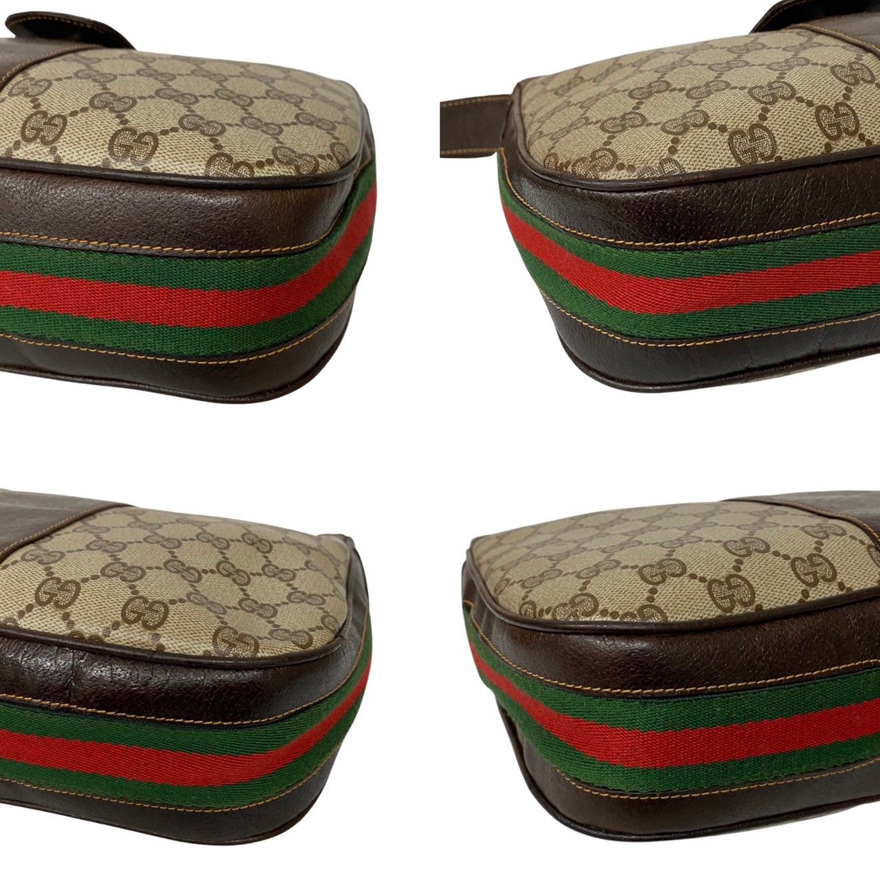 極 美品 GUCCI オールドグッチ グッチ ヴィンテージ シェリーライン