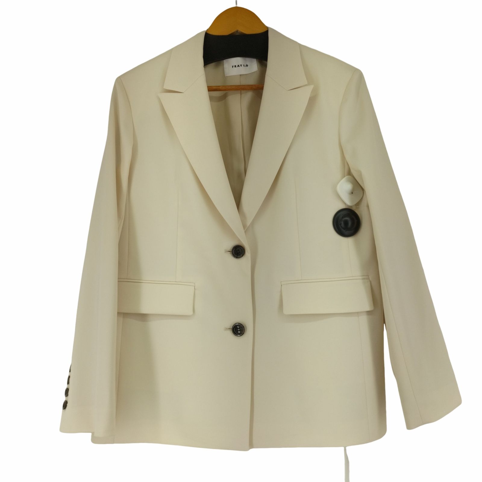 Fray.id フレイアイディー ピークドラペルビッグジャケット 定価28600 フレイアイディー FRAY I.D 24SS ピークドラペルビッグ