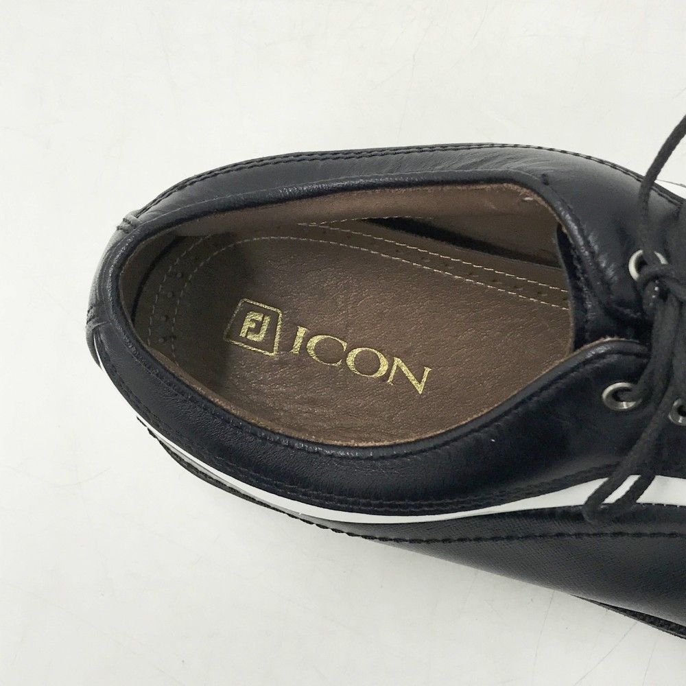 FOOT JOY フットジョイ ICON ゴルフシューズ ブラック系 9M