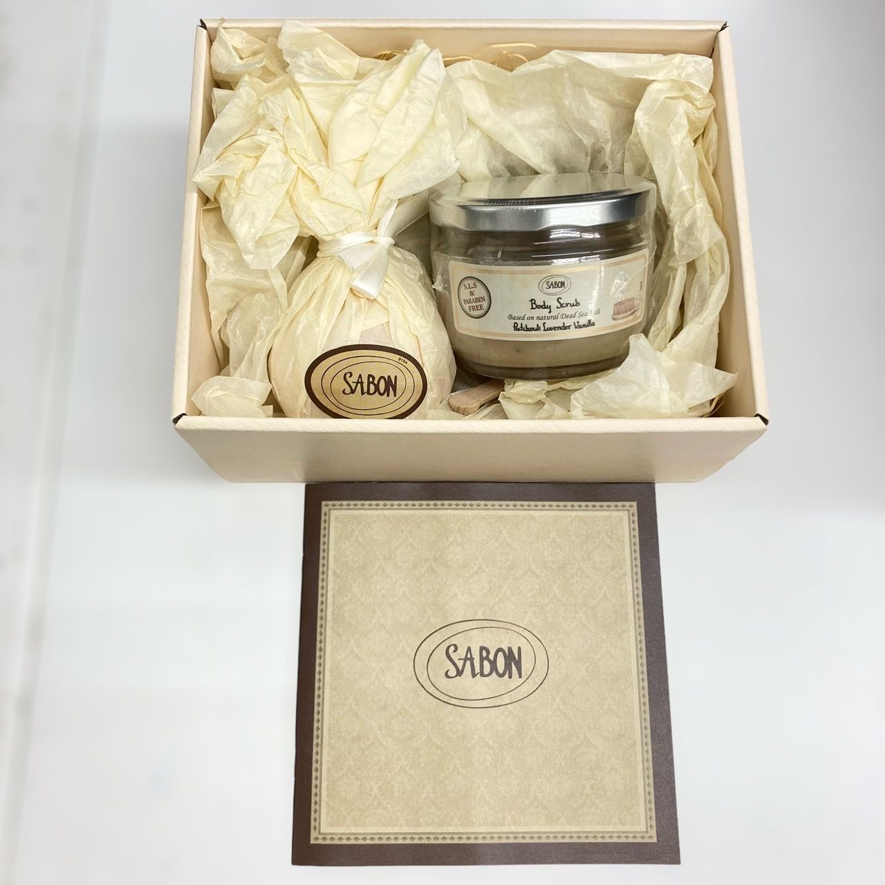 SABON サボンボディスクラブ S パチュリ・ラベンダー・バニラ