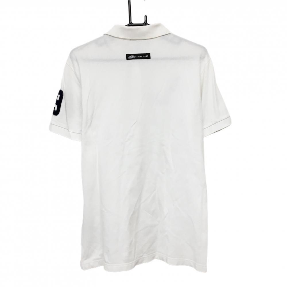 20%OFF価格／PEARLY GATES パーリーゲイツ 半袖ポロシャツ 白
